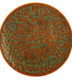 Coupe Dinner Plate 27 Lava