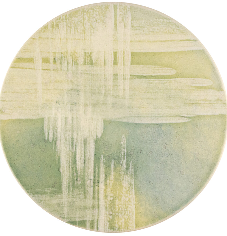 Coupe plate 27 Canvas Green