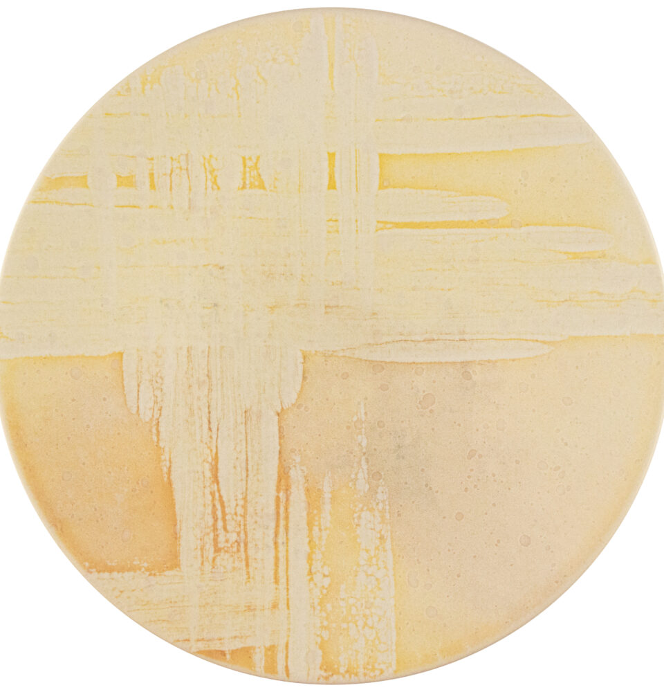 Coupe plate 27 Canvas Yellow