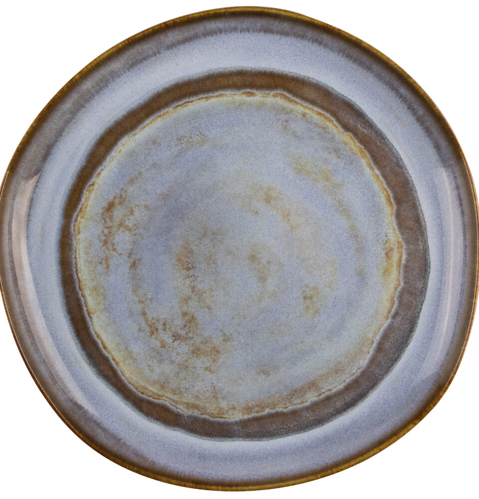 Natura Plate 28 Etna Blue