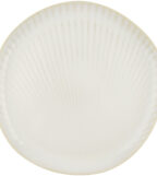 Natura Plate 28 Shell White
